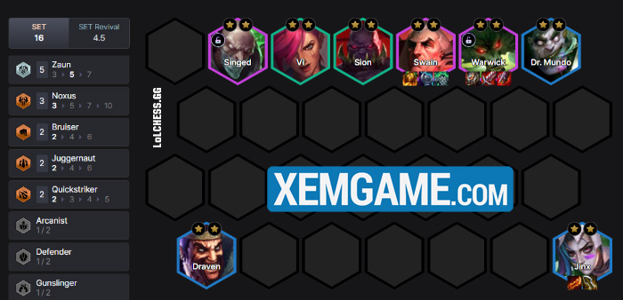 ĐTCL 16.2: Hướng dẫn cách sử dụng con bài Warwick carry chuẩn hiện tại screenshot 11 3