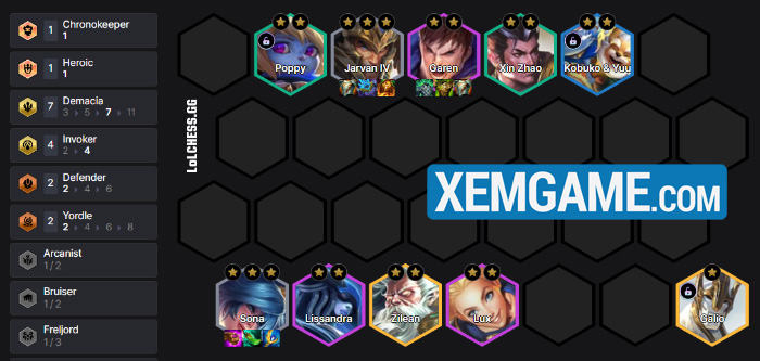 ĐTCL 15.1c: Tìm ra mẹo mới cho Demacia, mở Galio sớm bằng reroll 1 vàng 3 sao? screenshot 3 19