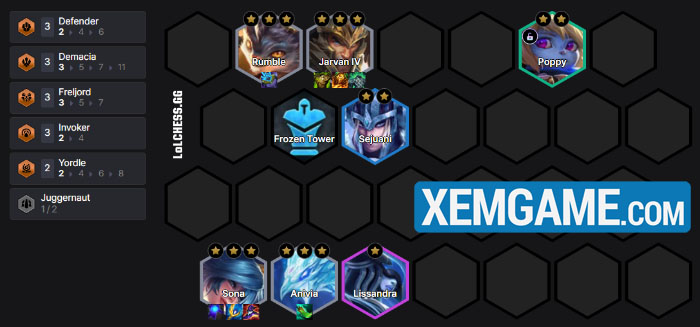 ĐTCL 16.1c: Tìm hiểu đội hình Sona Anivia reroll – con bài đỉnh vào top screenshot 3 23