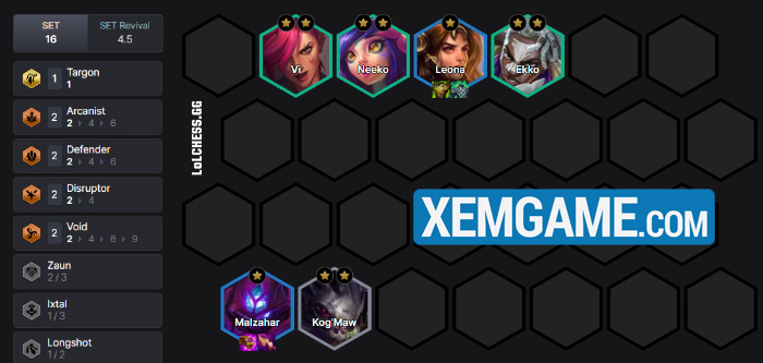 ĐTCL 16.5: Tìm hiểu bài đấu Malzahar/Leona/Zoe reroll, full bộ 3 vàng vừa được buff screenshot 3 3