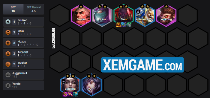 ĐTCL 16.5: Tìm hiểu bài Leblanc Đấu Sĩ reroll trong phiên bản hiện tại screenshot 5 3