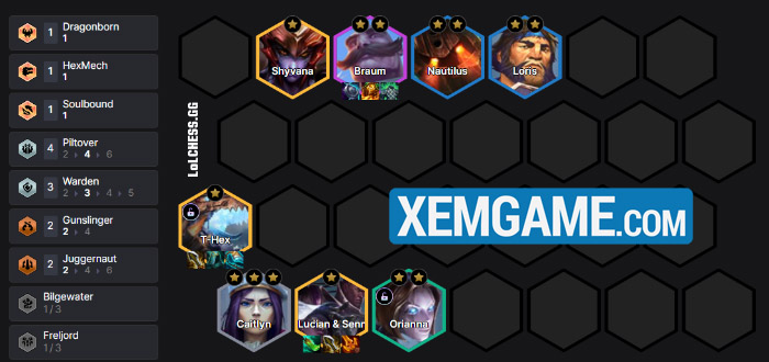 ĐTCL 16.1c: Hướng dẫn đội hình T-Hex chuẩn chỉ nhất trong meta screenshot 6 14