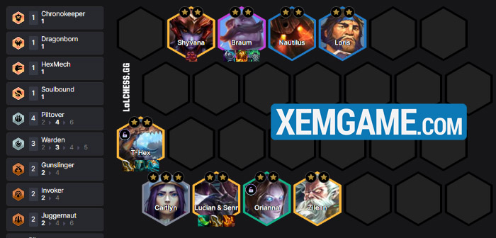 ĐTCL 16.1c: Hướng dẫn đội hình T-Hex chuẩn chỉ nhất trong meta screenshot 7 25