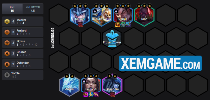 ĐTCL 16.5: Hướng dẫn đội hình Leblanc Frejlord reroll bản mới screenshot 7