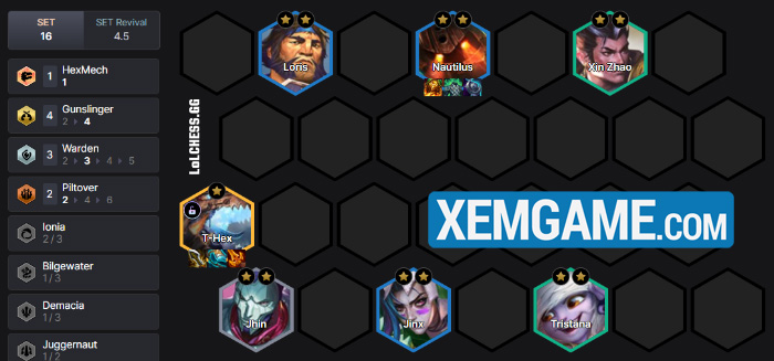 ĐTCL 16.4: Hướng dẫn đội hình 4 Xạ Thủ phiên bản khủng long độc lạ screenshot 8 5