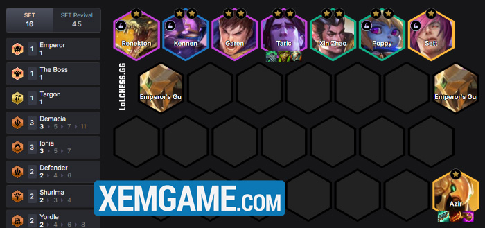 ĐTCL 16.5: Tìm hiểu cách xây dựng đội hình Ryze Azir phiên bản hiện tại screenshot 9 4