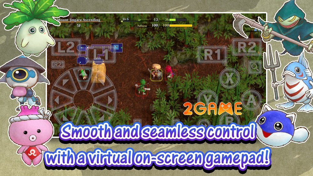 Shiren the Wanderer: The Mystery Dungeon of Serpentcoil Island – Trải nghiệm RPG dungeon hoàn chỉnh shirenthewandererthemysterydungeonofserpentcoilisland 1