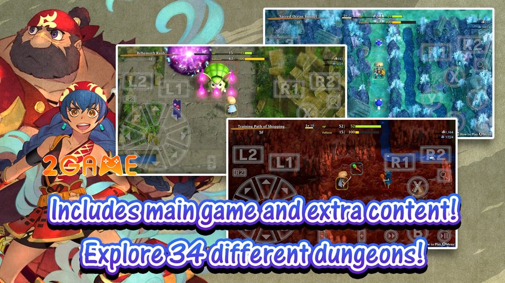 Shiren the Wanderer: The Mystery Dungeon of Serpentcoil Island – Trải nghiệm RPG dungeon hoàn chỉnh shirenthewandererthemysterydungeonofserpentcoilisland 2