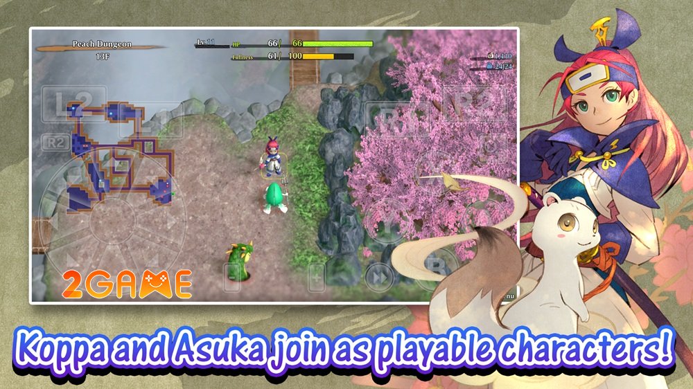 Shiren the Wanderer: The Mystery Dungeon of Serpentcoil Island – Trải nghiệm RPG dungeon hoàn chỉnh shirenthewandererthemysterydungeonofserpentcoilisland 3