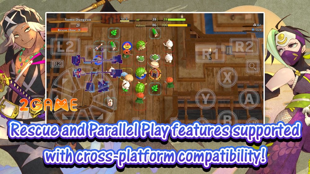 Shiren the Wanderer: The Mystery Dungeon of Serpentcoil Island – Trải nghiệm RPG dungeon hoàn chỉnh shirenthewandererthemysterydungeonofserpentcoilisland 4