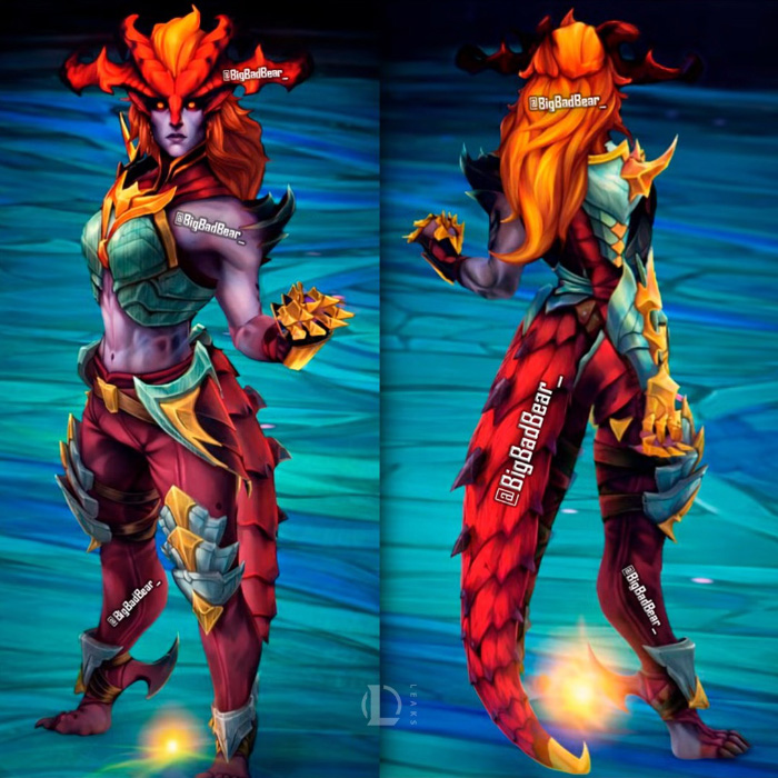 shyvana-lam-lai-2 LMHT: Thêm hình ảnh về ngoại hình và chiêu thức của Shyvana làm lại shyvana lam lai 2