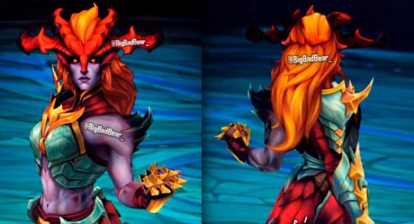 LMHT: Thêm hình ảnh về ngoại hình và chiêu thức của Shyvana làm lại shyvana lam lai thumbjpg