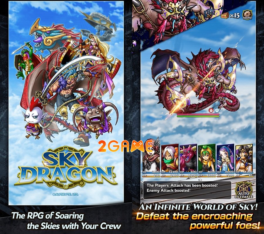 SKY DRAGON: Guild Battles – Trở thành “hải tặc bầu trời” thực thụ sky dragon guild battles mobile 2