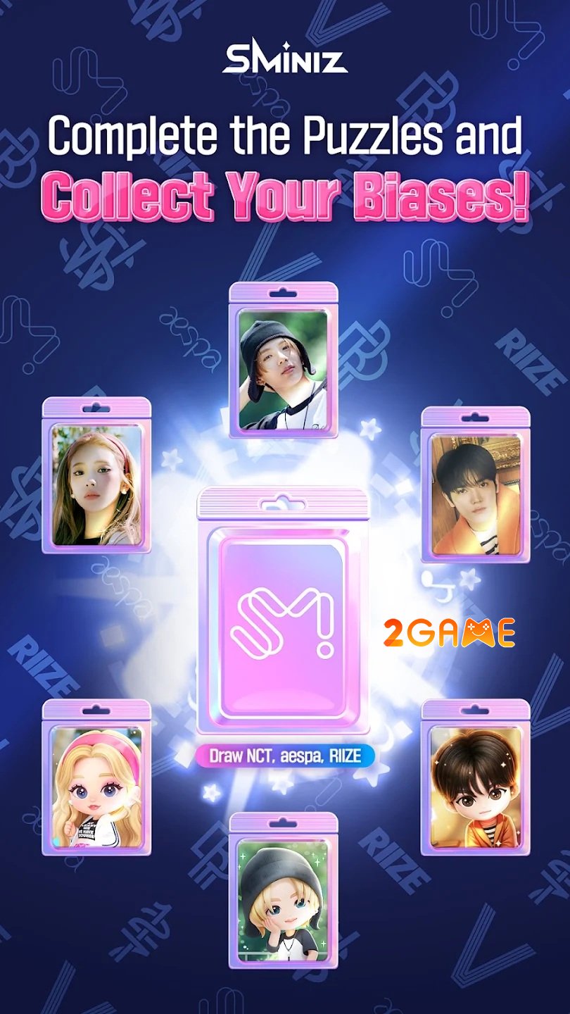 SMiniz – tựa game giải đố match-3 đầy cảm xúc cùng các nghệ sĩ SM Entertainment sminiz pre registration 2