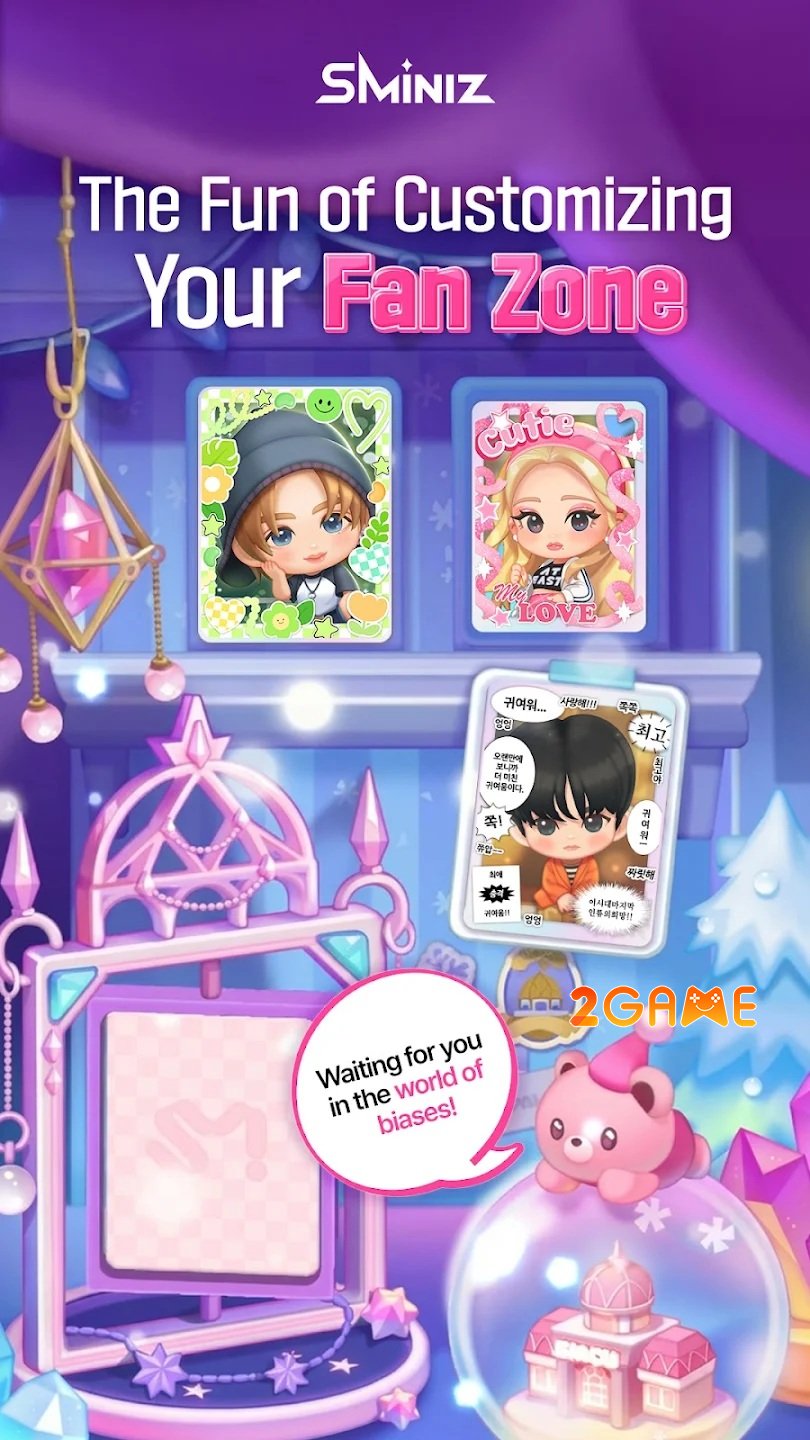 SMiniz – tựa game giải đố match-3 đầy cảm xúc cùng các nghệ sĩ SM Entertainment sminiz pre registration 3