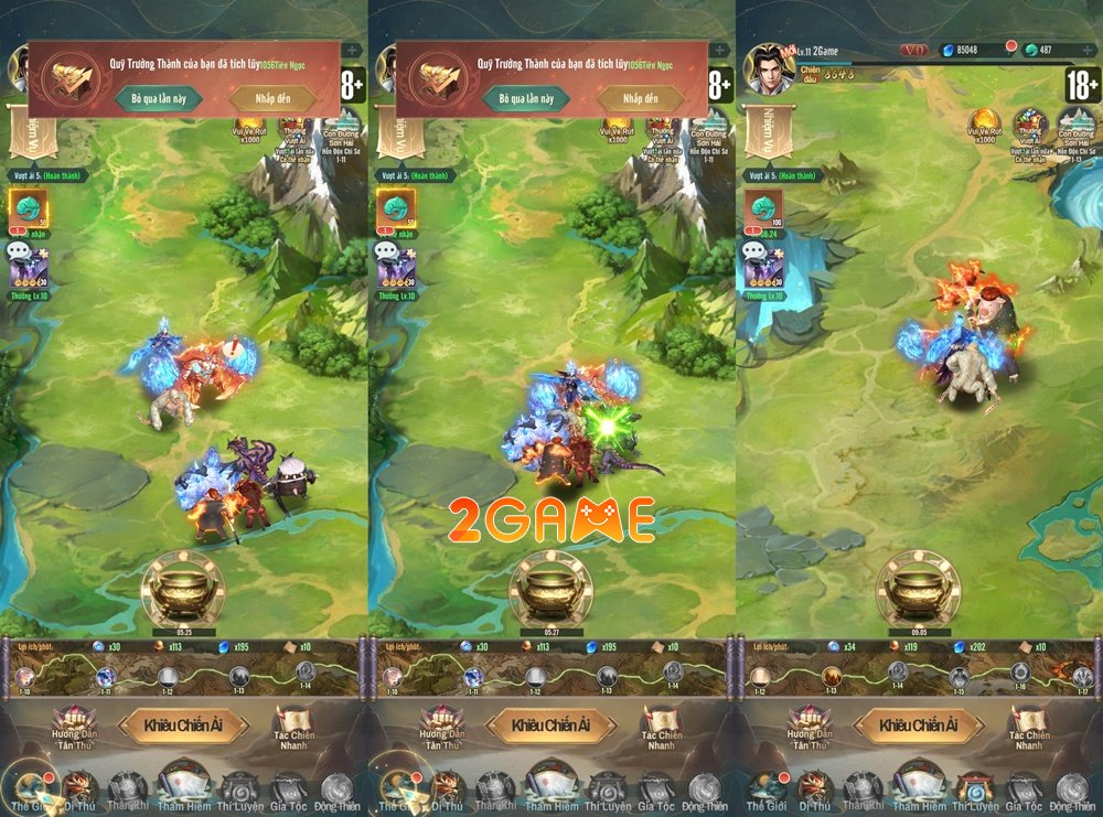 Sơn Hải Dị Thú Truyện OEG – Vùng hoang dã cổ đại với tông màu huyền bí sonhaidithutruyen oeg tn 4