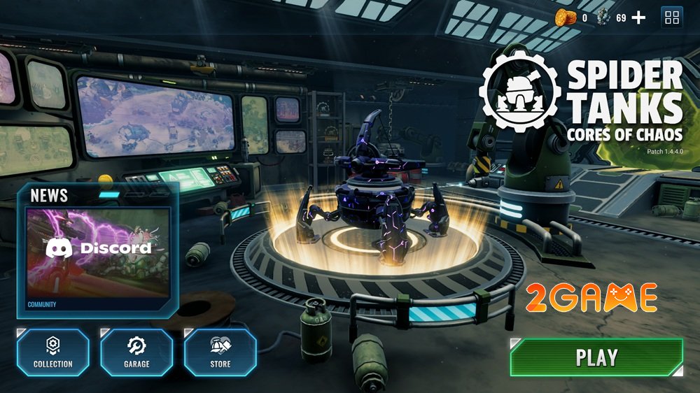Spider Tanks: Cores of Chaos – Game hành động chiến đấu mecha hấp dẫn trên mobile spider tanks cores of chaos 1