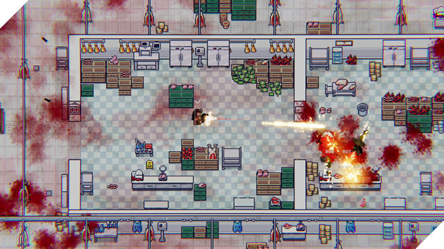 Game Miễn Phí Mới Ra Mắt Trên Steam Hỗ Trợ Co-op 8 Người, Mang Đậm Nét Hotline Miami 2