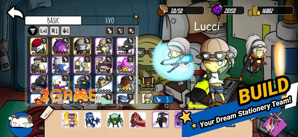 Stationery Heroes – Game phòng thủ tháp tràn ngập ký ức tuổi thơ stationeryheroes 4