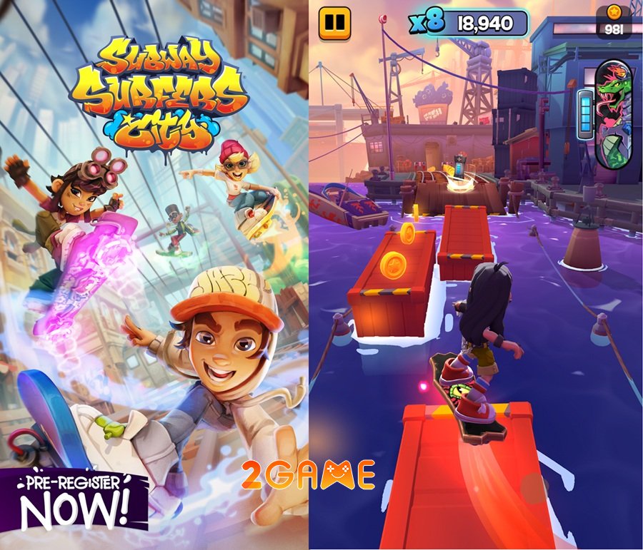 Subway Surfers City “chốt” ngày ra mắt, trở về tuổi thơ cùng những đường ray bất tận subwaysurferscity 2