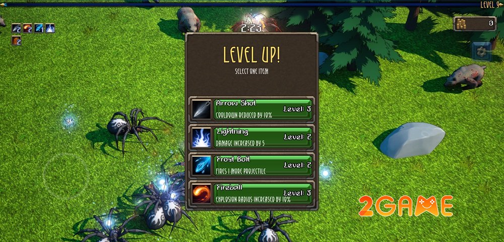 Survivors RL – Game sinh tồn roguelike khiến hàng triệu game thủ phải nín thở survivorsrl 3