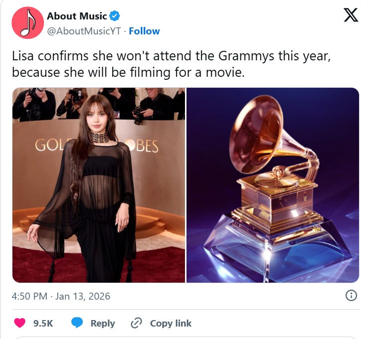 Lisa nói gì ở Quả Cầu Vàng mà bị cả ngàn người