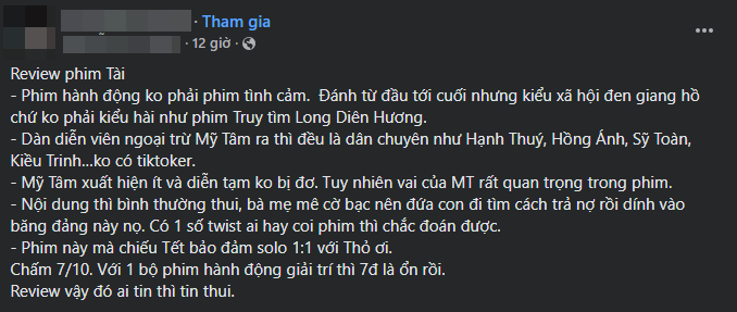 Review nóng phim Tài: Mỹ Tâm - Mai Tài Phến đỉnh nóc cả đôi, dân tình lại tiếc đứt ruột 1 điều- Ảnh 5.