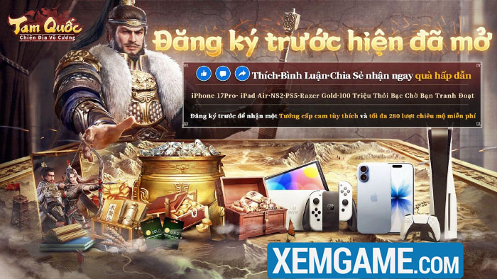 Tam Quốc: Chiến Địa Vô Cương mở đăng ký trước – siêu phẩm SLG tái hiện Tam Quốc chân thực tam quoc chien dia vo cuong 4