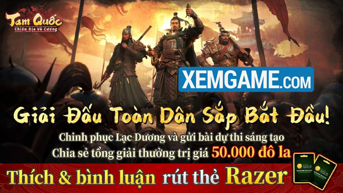 Tam Quốc: Chiến Địa Vô Cương mở đăng ký trước – siêu phẩm SLG tái hiện Tam Quốc chân thực tam quoc chien dia vo cuong 5