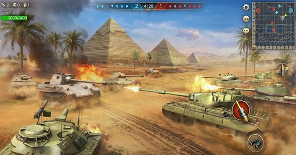 Tank Front: 15v15 Warfare – Thoả mãn mơ ước ngồi sau tay lái của những cỗ máy thép khổng lồ tankfront15v15warfare thumbjpg