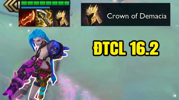 ĐTCL 16.2: Âm thầm leo rank cùng bí thuật Jinx reroll Vương Miện Nặng Trĩu tft 16 2 thumbjpg