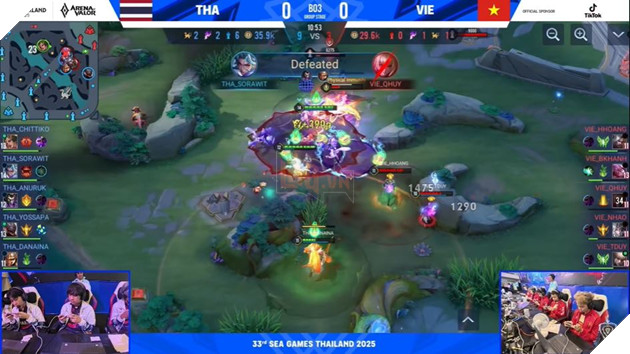 SEA Games 33: Liên Quân Mobile Nam Việt Nam Đối Đầu Thái Lan - Căng Thẳng Như Chung Kết 3