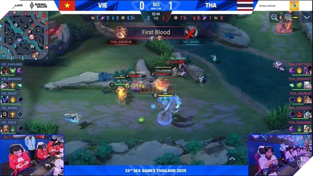 SEA Games 33: Liên Quân Mobile Nam Việt Nam Đối Đầu Thái Lan - Căng Thẳng Như Chung Kết 4