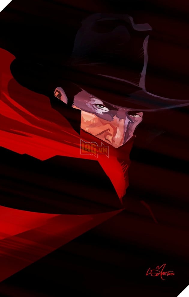 Hình ảnh về nhân vật The Shadow.