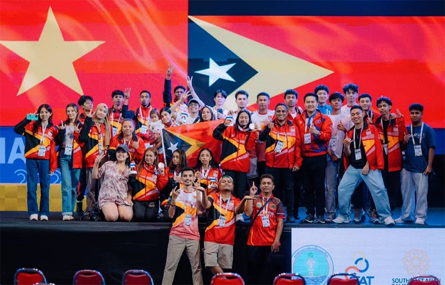 Liên Quân Timor Leste và tấm huy chương đặc biệt nhất tại SEA Games 33 timor lest aov 1