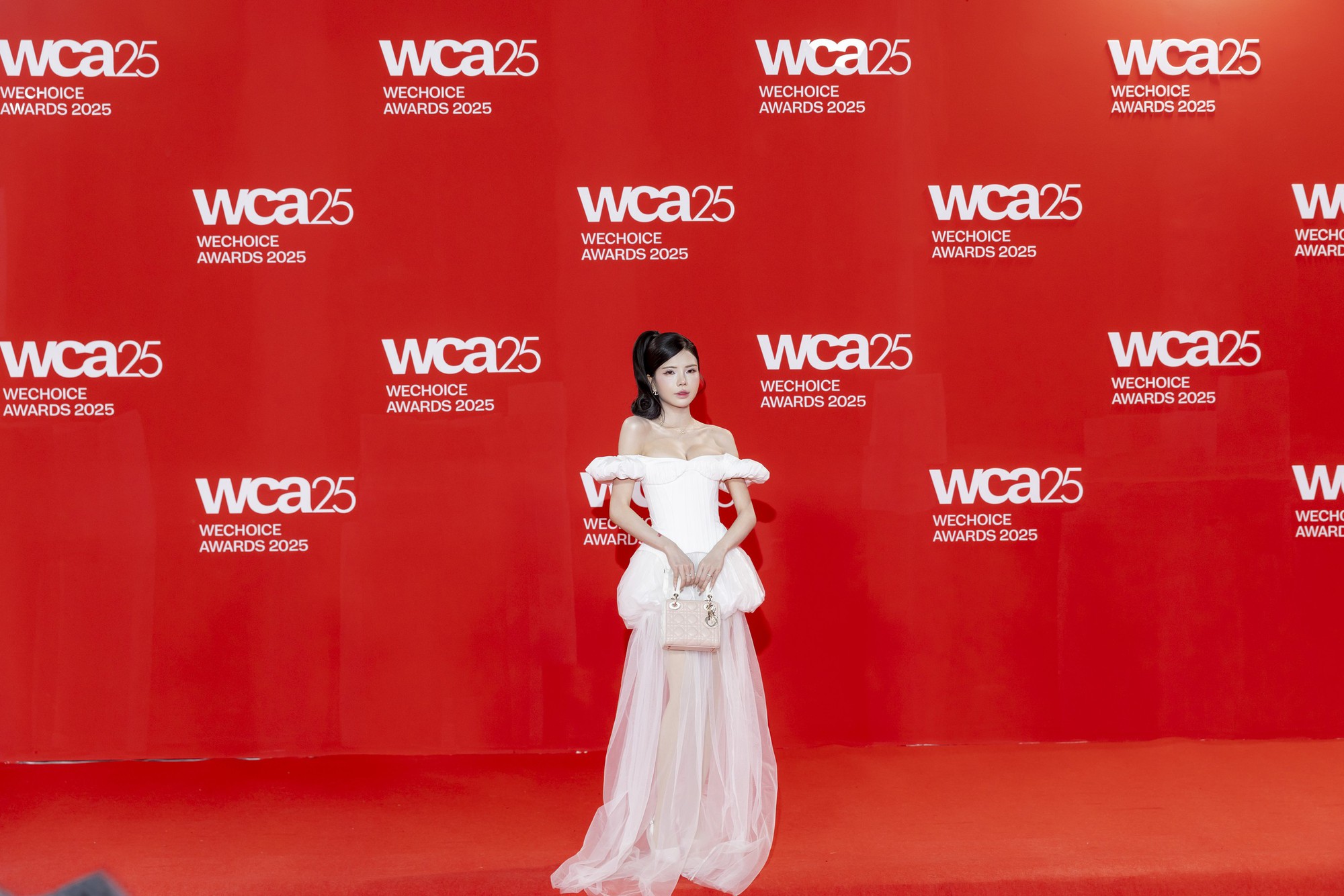 MC Phương Thảo, Minh Nghi và Mai Dora khoe sắc trên thảm đỏ WeChoice Awards 2025- Ảnh 5.