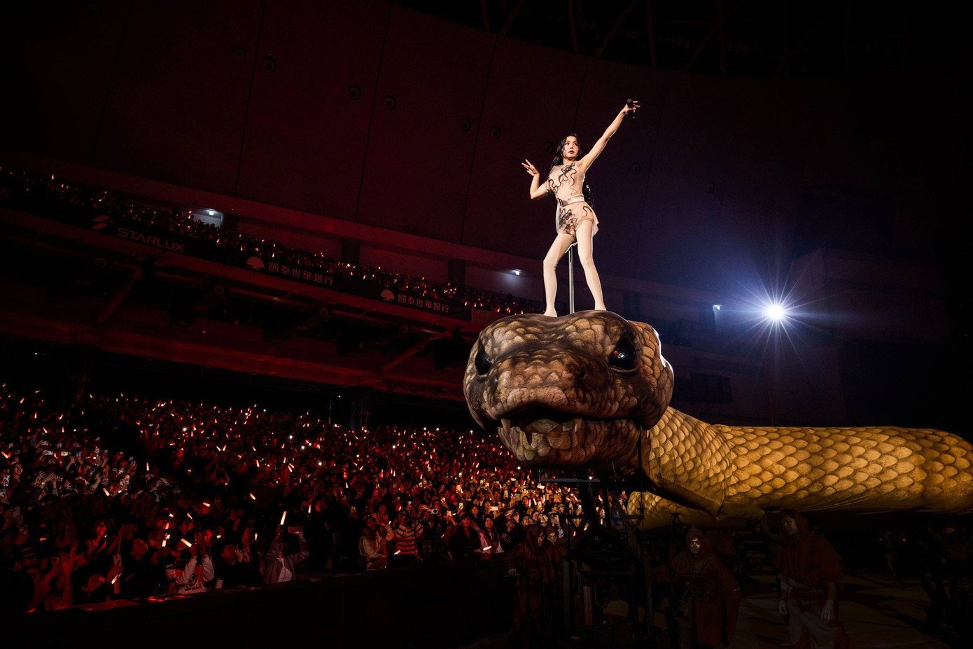 Concert đầu tư của Thái Y Lâm bị tố mang yếu tố tà giáo, nhiều người viết đơn yêu cầu cơ quan chức năng hủy show.