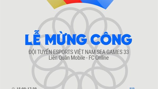 Lễ mừng công đoàn Esports FC Online và Liên Quân Mobile tại SEA Games 33 trao thuong sg33 1jpg