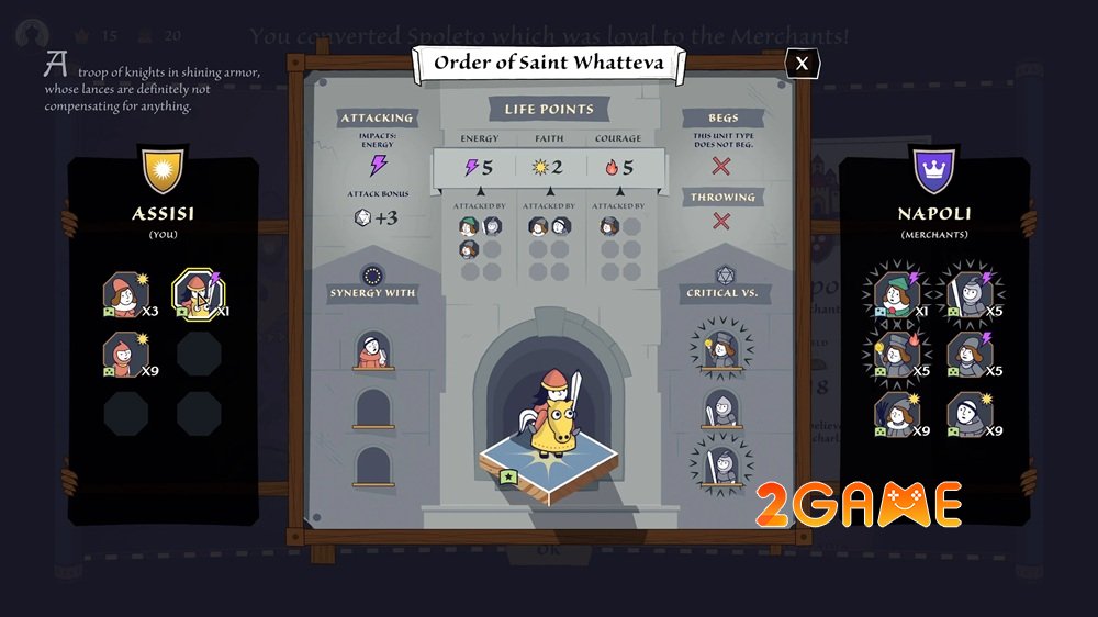 Trở Thành Thánh Nhân kết hợp hài hoà giữa chiến thuật thời gian thực và roguelike trothanhthanhnhan game 5 1