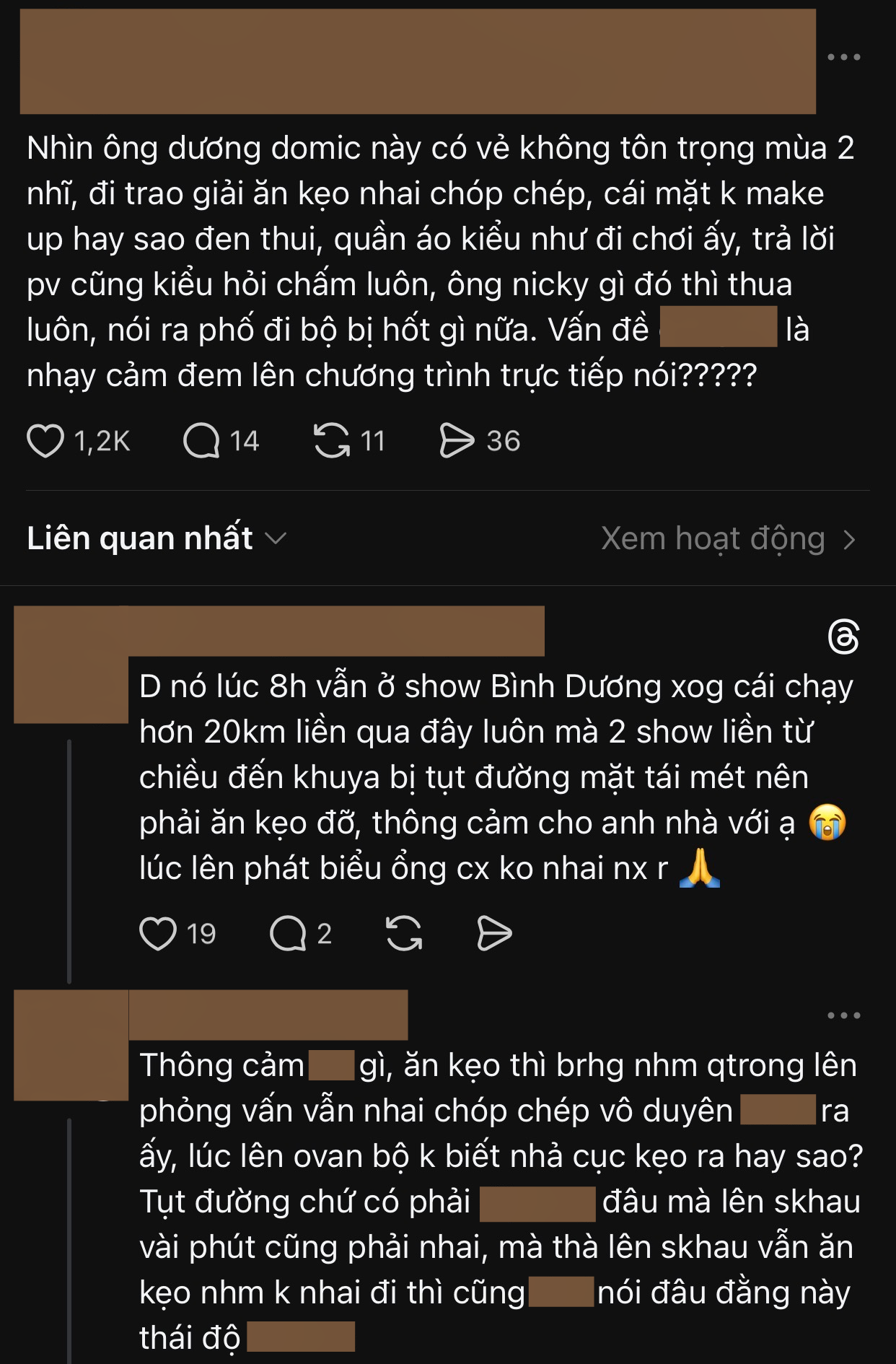 Dương Domic bị chê vô duyên- Ảnh 1.