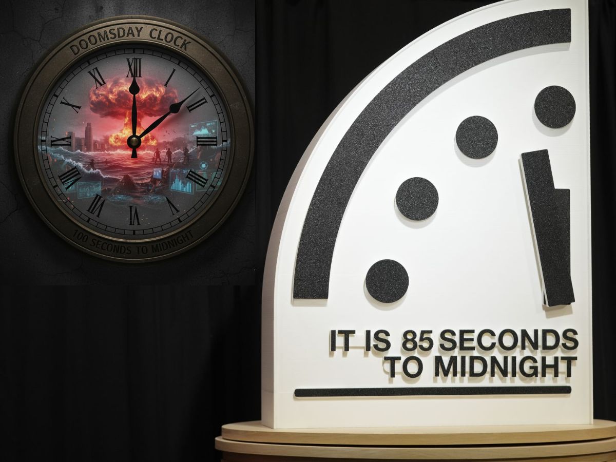 Đồng hồ Ngày tận thế chỉ còn 85 giây- Ảnh 1.