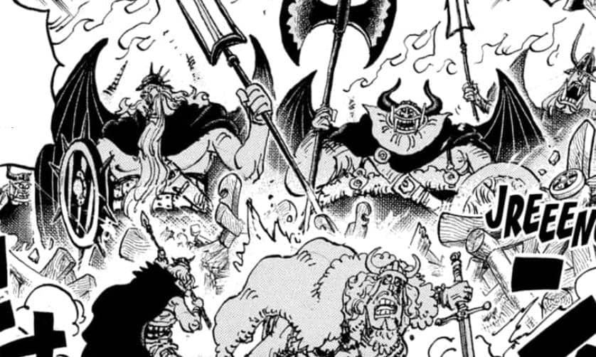 One Piece 1173: Zoro chỉ dùng một nước đi để khiến đội hình