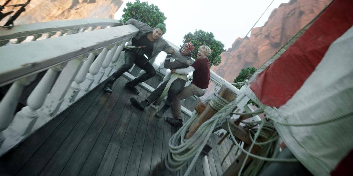 Fan One Piece đứng ngồi không yên với 7 hình ảnh mới nhất của băng Mũ Rơm live action: Iñaki Godoy lột xác thấy rõ- Ảnh 3.