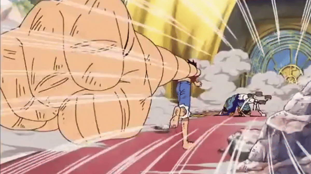 One Piece: Gear 5 tiến hóa vượt bậc, Luffy dùng tia sét thật để đấm tan xác đối thủ- Ảnh 3.