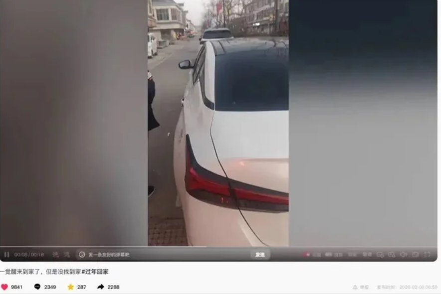 Lái xe về quê ăn Tết như mọi năm, hai anh em