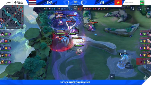 SEA Games 33: Chung Ket Nhanh Thang Lien Quan Mobile - Viet Nam Nguoc Dong An Tuong 3 SEA Games 33: Chung Kết Nhánh Thắng Liên Quân Mobile - Việt Nam Ngược Dòng Ấn Tượng 3