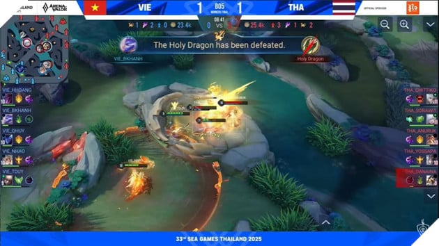 SEA Games 33: Chung Ket Nhanh Thang Lien Quan Mobile - Viet Nam Nguoc Dong An Tuong 6 SEA Games 33: Chung Kết Nhánh Thắng Liên Quân Mobile - Việt Nam Ngược Dòng Ấn Tượng 6