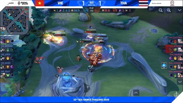 SEA Games 33: Chung Ket Nhanh Thang Lien Quan Mobile - Viet Nam Nguoc Dong An Tuong 7 SEA Games 33: Chung Kết Nhánh Thắng Liên Quân Mobile - Việt Nam Ngược Dòng Ấn Tượng 7