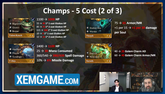 Thay đổi ĐTCL 16.6: Thời kỳ tận diệt Khủng Long, phần lớn tướng được làm lại điều kiện mở khóa vugath 1