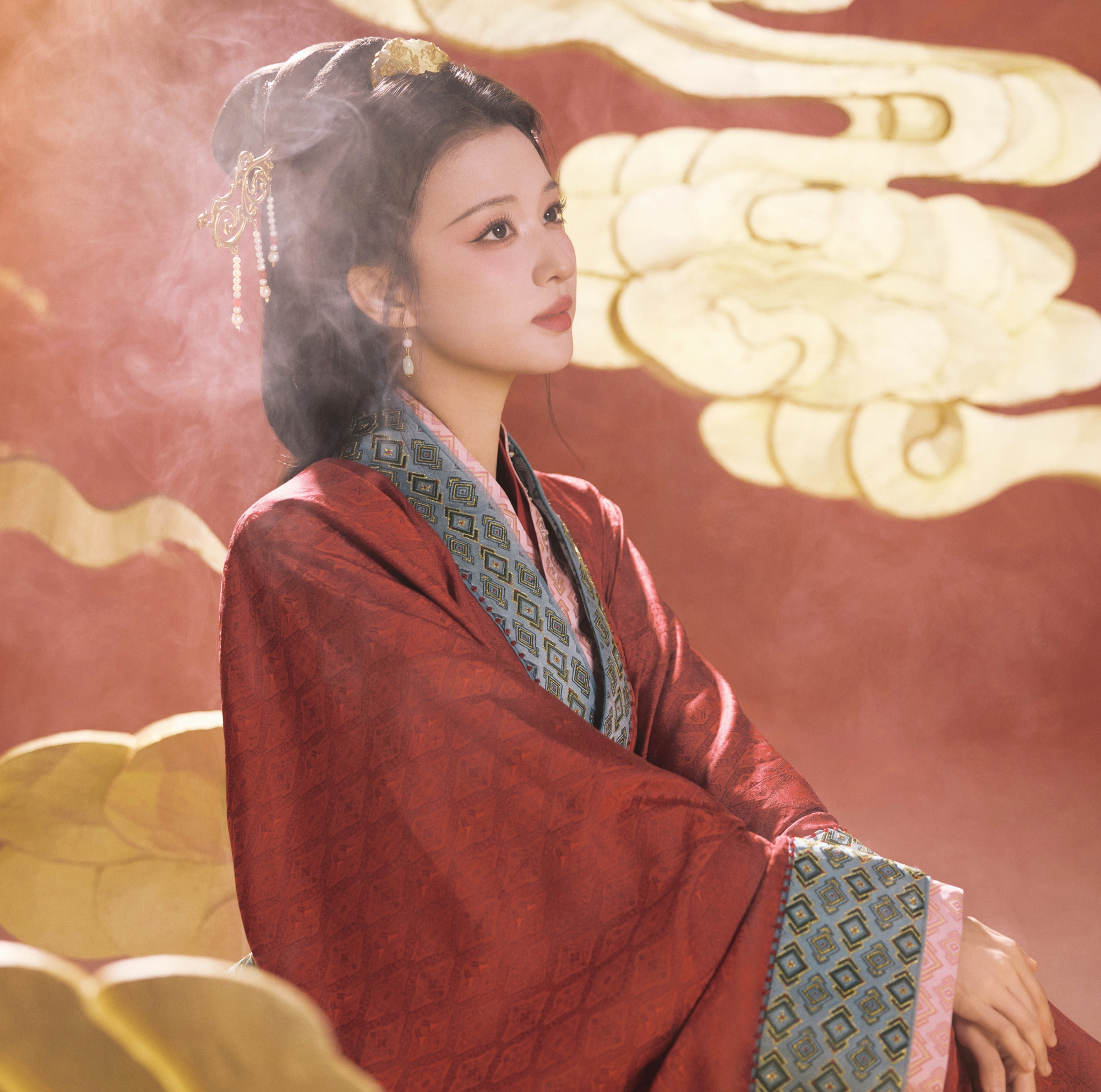 Mỹ nhân đẹp nhất đêm hội giao thừa 2026: Nhan sắc như bức tranh giang sơn gấm vóc, bảo sao ai gặp cũng yêu- Ảnh 6.